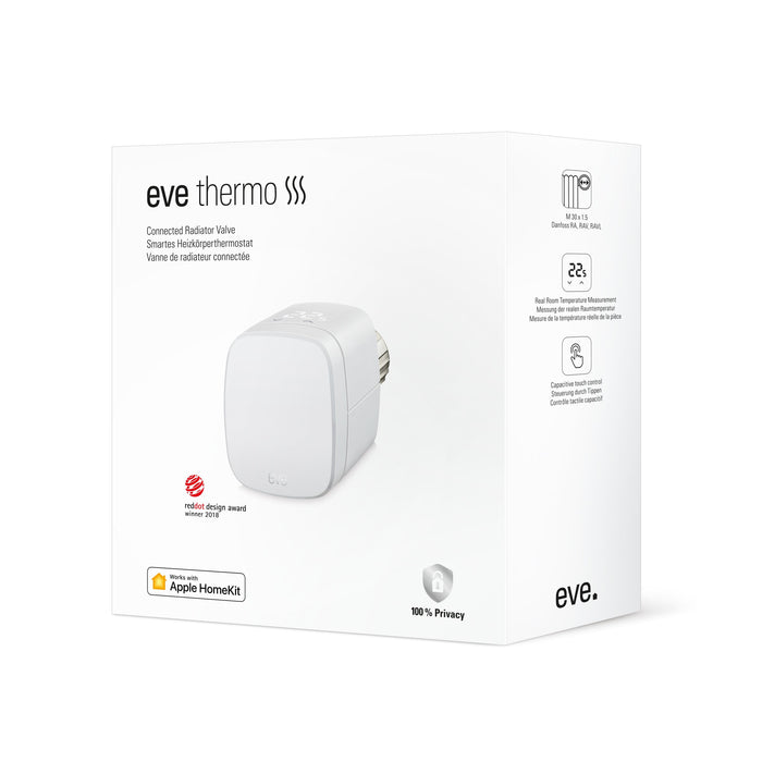 Eve Thermo (4. Generation, Thread) - Smartes Heizkörperthermostat Produktbild