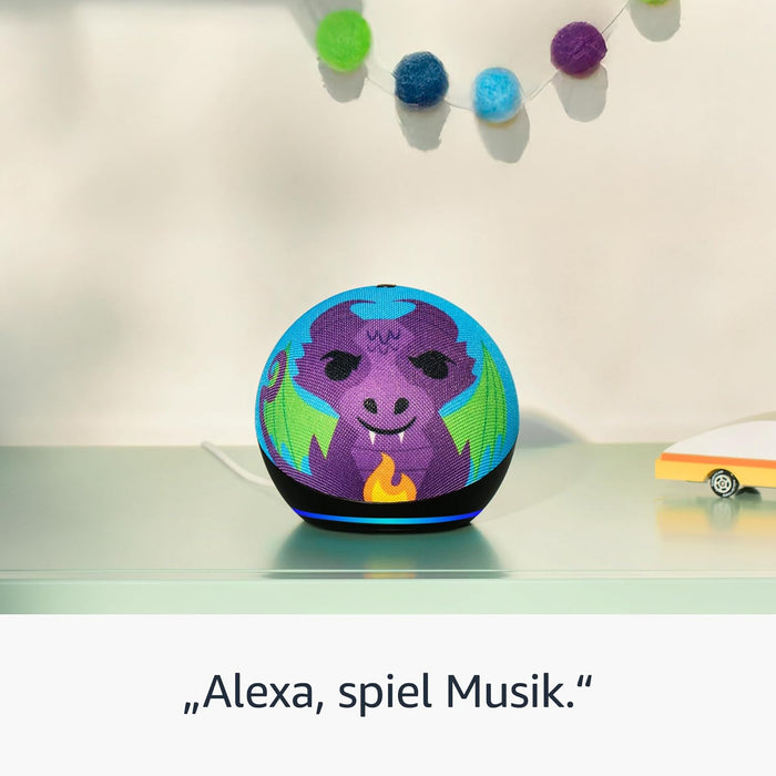 Amazon Echo Dot Kids (Regenbogenwirbel) Produktbild