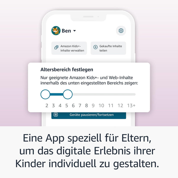 Amazon Echo Dot Kids (Regenbogenwirbel) Produktbild