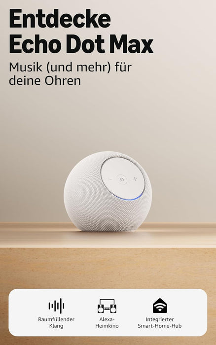 Amazon Echo Dot Max (Weiss) Produktbild