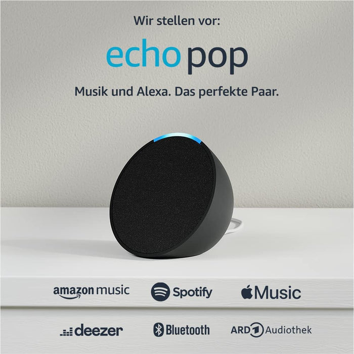 Amazon Echo Pop (Anthrazit) Produktbild