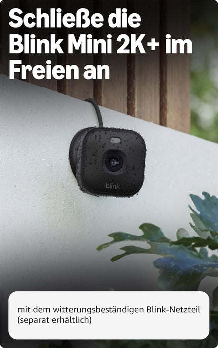 Blink Mini 2K+ (Schwarz) Produktbild