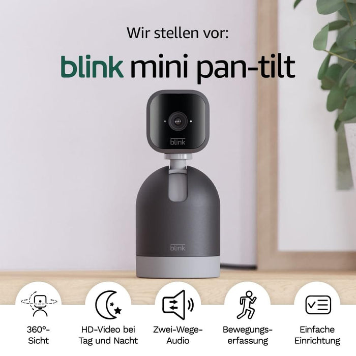 Blink Mini Pan-Tilt Camera (Schwarz) Produktbild