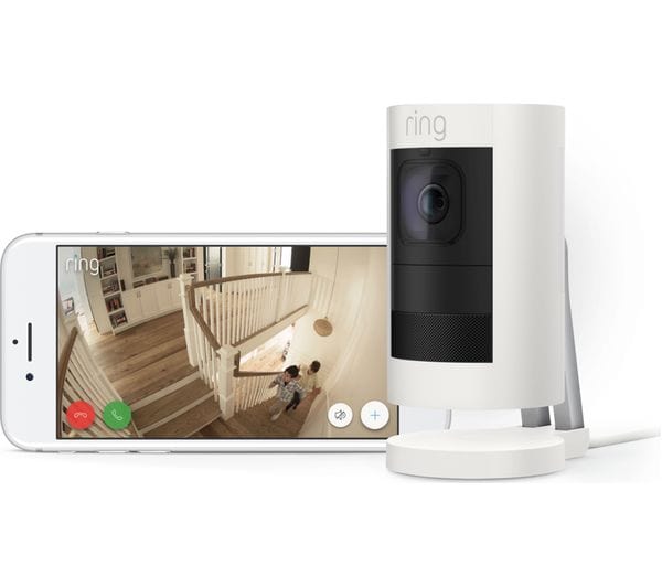 Börse: Ring Stick Up Cam Elite (Weiss, Plug-In) Produktbild