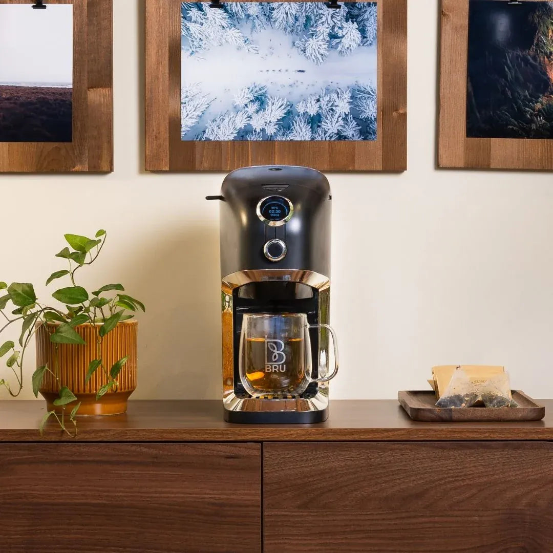 BRU Maker One Teemaschine (Schwarz/Chrom) Produktbild