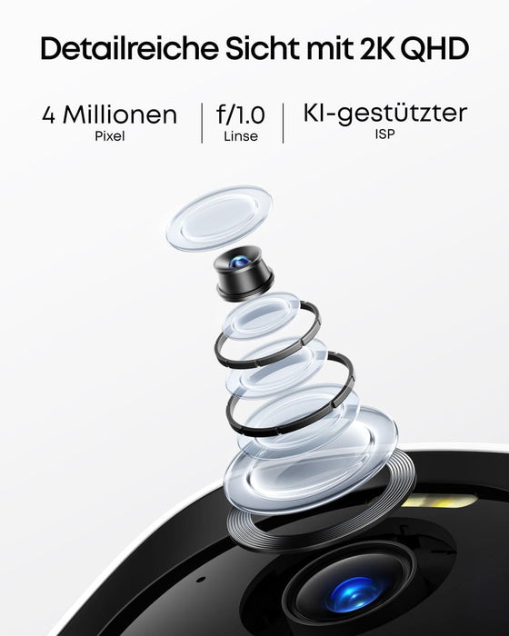 eufyCam E40 2er-Starterset (2K, Weiss) Produktbild