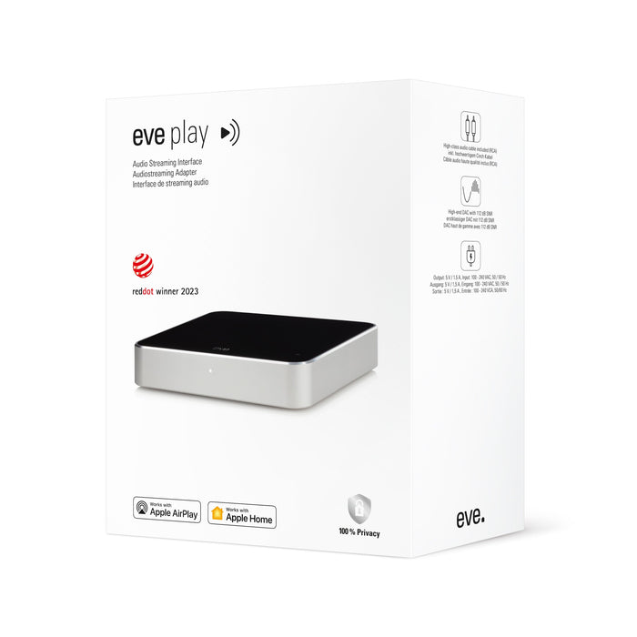 Eve Play Audiostreamer (AirPlay) Produktbild