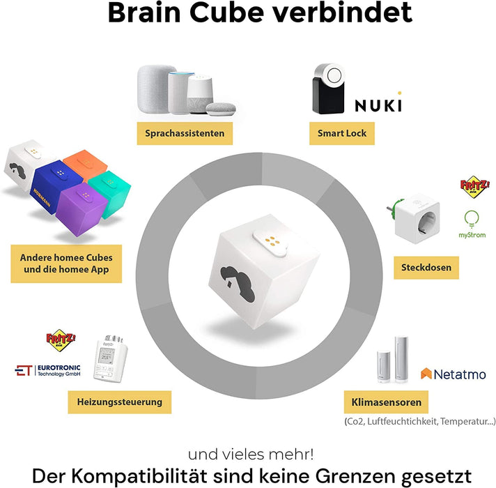 homee Brain Cube V2 Produktbild