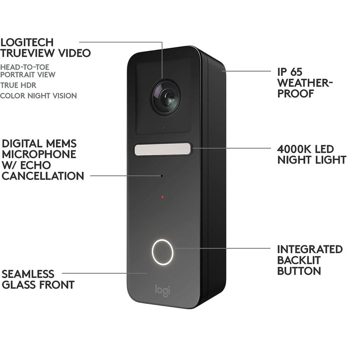 Logitech Circle View Doorbell (HomeKit) Produktbild