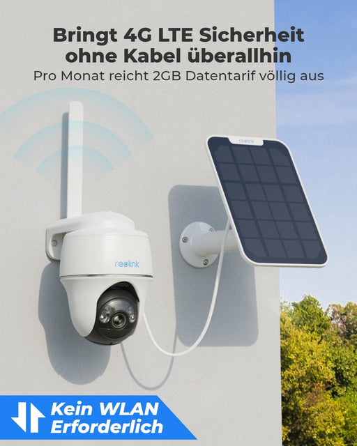 Reolink Go G430 4G + Solar & Daten-SIM Produktbild