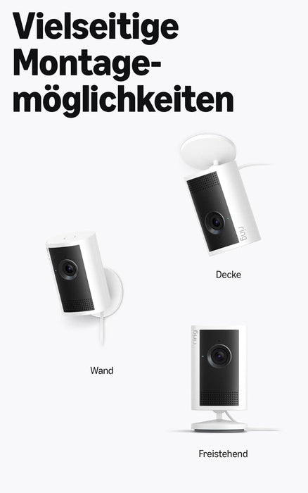 Ring Indoor Cam Plus (Schwarz, 2025) Produktbild