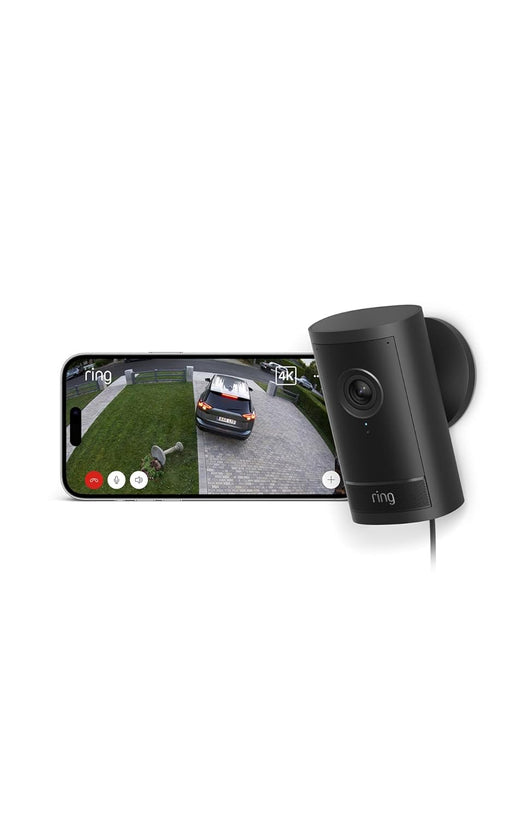 Ring Outdoor Cam Pro (Schwarz, Kabel) Produktbild