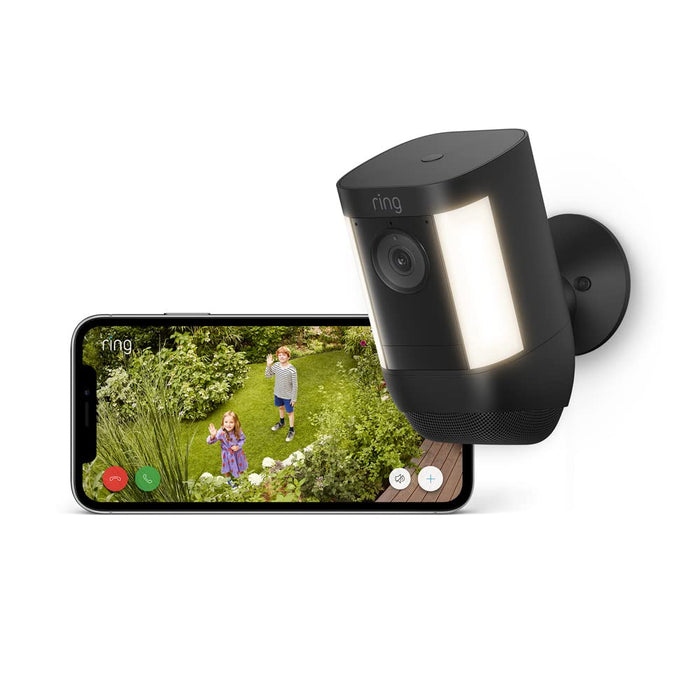 Ring Spotlight Cam Pro (Schwarz, Akku) Produktbild