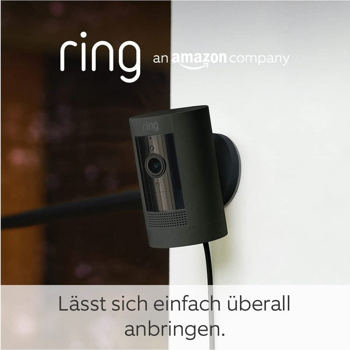Ring Stick Up Cam Plug-In (Schwarz) Produktbild