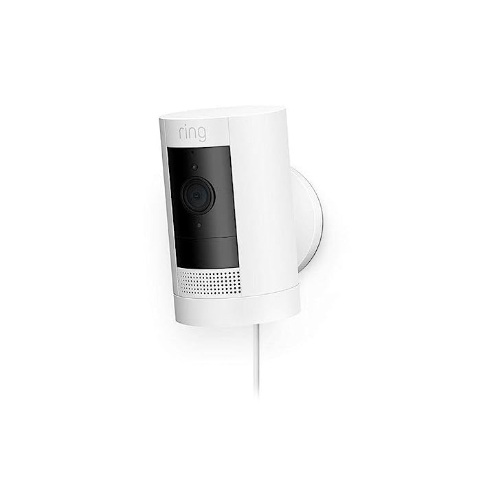 Ring Stick Up Cam Plug-In (Weiss) Produktbild