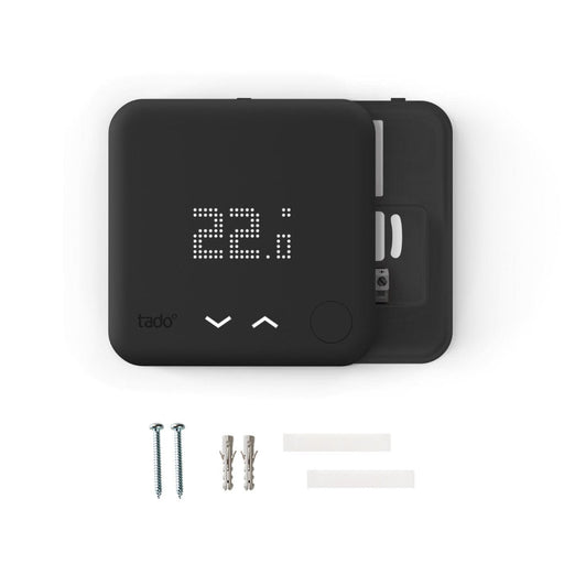 tado° Smart Thermostat Erweiterung V3+ (Schwarz, Verkabelt) Produktbild