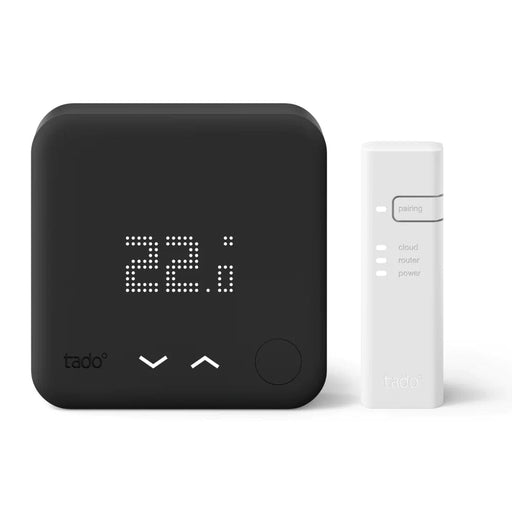 tado° Smart Thermostat Starter-Kit V3+ (Schwarz, Verkabelt) Produktbild
