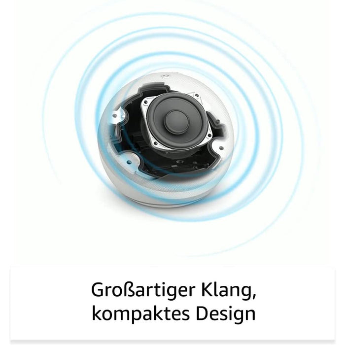 Amazon Echo Dot mit Uhr (5. Generation, Graublau) Produktbild