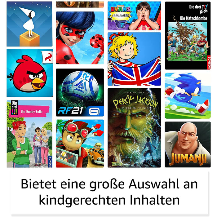 Amazon Fire HD 10 Kids Pro-Tablet (32 GB, Raumschiff-Design) Produktbild