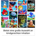 Amazon Fire HD 10 Kids Pro-Tablet (32 GB, Raumschiff-Design) Produktbild