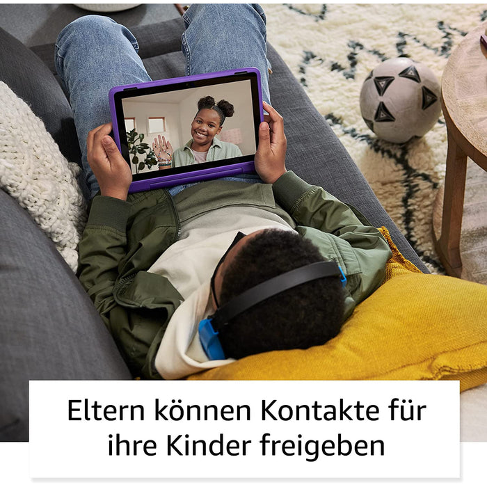 Amazon Fire HD 10 Kids Pro-Tablet (32 GB, Raumschiff-Design) Produktbild