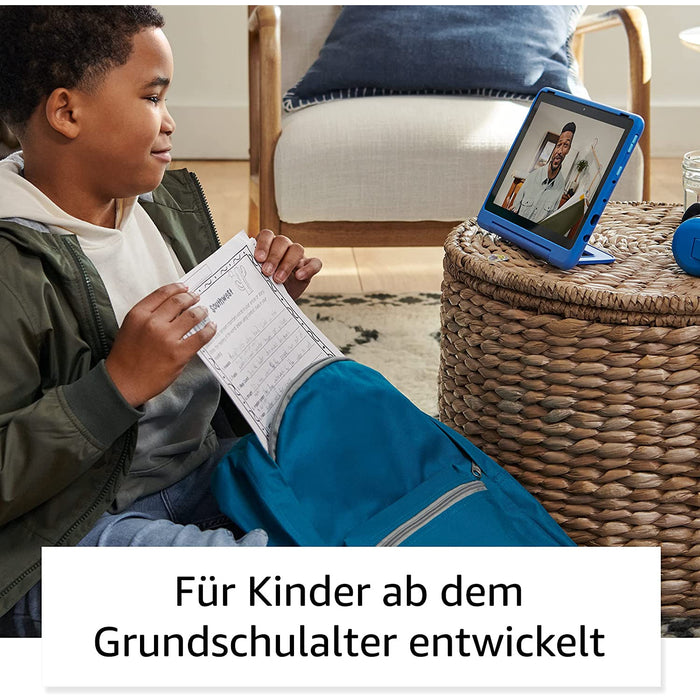 Amazon Fire HD 10 Kids Pro-Tablet (32 GB, Raumschiff-Design) Produktbild