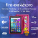 Amazon Fire HD 8 Kids Pro-Tablet (32 GB, Regenbogen-Design) Produktbild