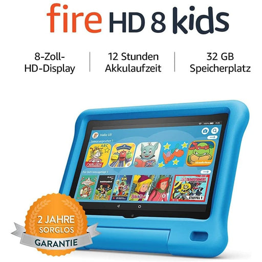 Amazon Fire HD 8 Kids-Tablet (32 GB, Blau) Produktbild