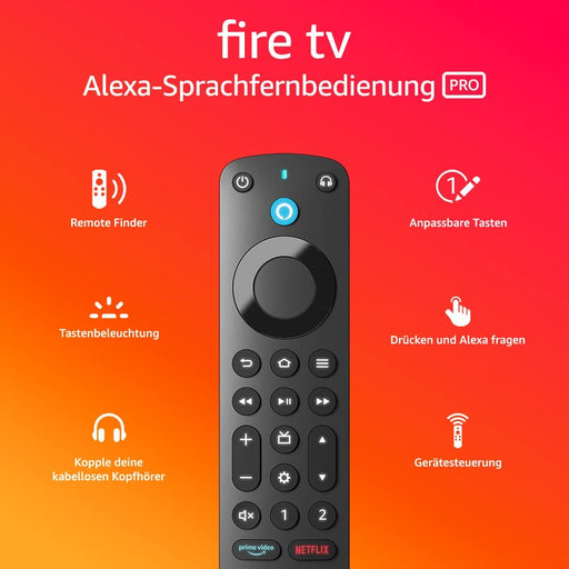 Amazon Fire TV Alexa-Sprachfernbedienung Pro Produktbild