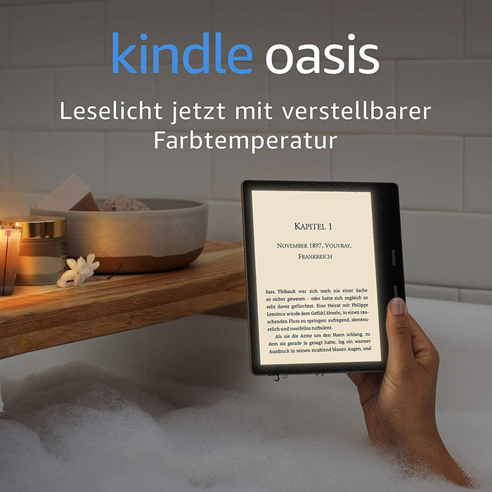 Der neue Kindle Oasis (32 GB, WLAN, Wasserfest) - Grafit -  - digitrends.ch