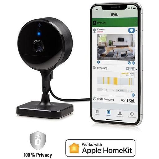 Eve Cam - Smarte Innenkamera mit 1080p-Auflösung und HomeKit Secure Video Produktbild