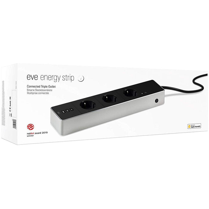 Eve Energy Strip - Smarte Dreifach-Steckdosenleiste mit Verbrauchsmessung (EU, Schuko) - Smarte Steckdosen - digitrends.ch