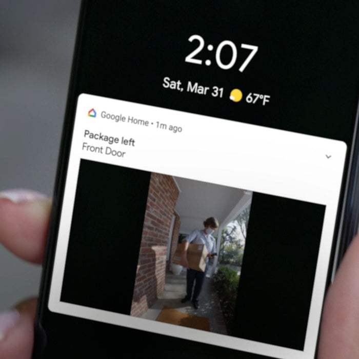 Google Nest Doorbell (2021) - kabellose Videotürklingel mit Akku Produktbild