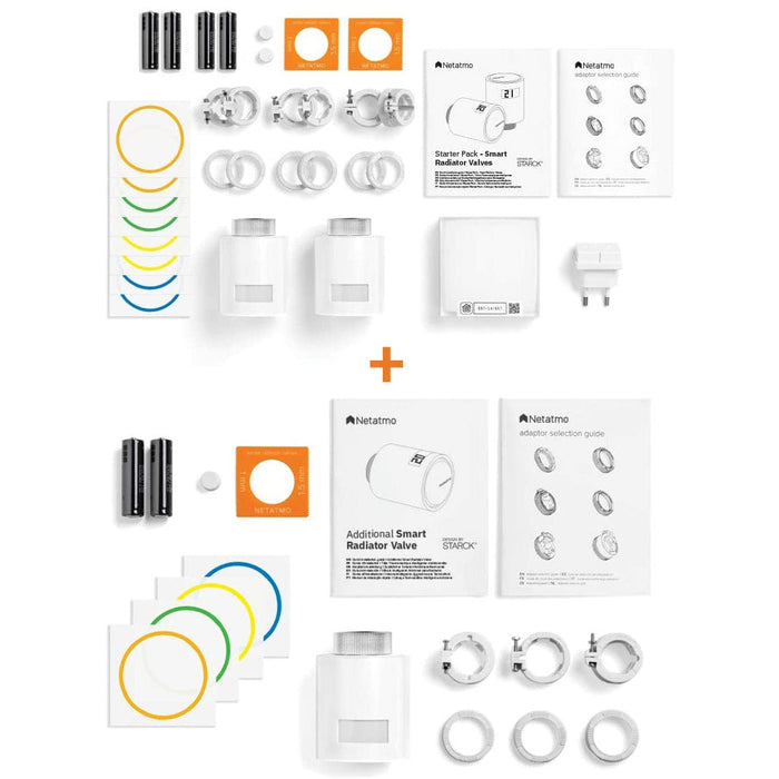 Netatmo 3er-Thermostat-Set Produktbild
