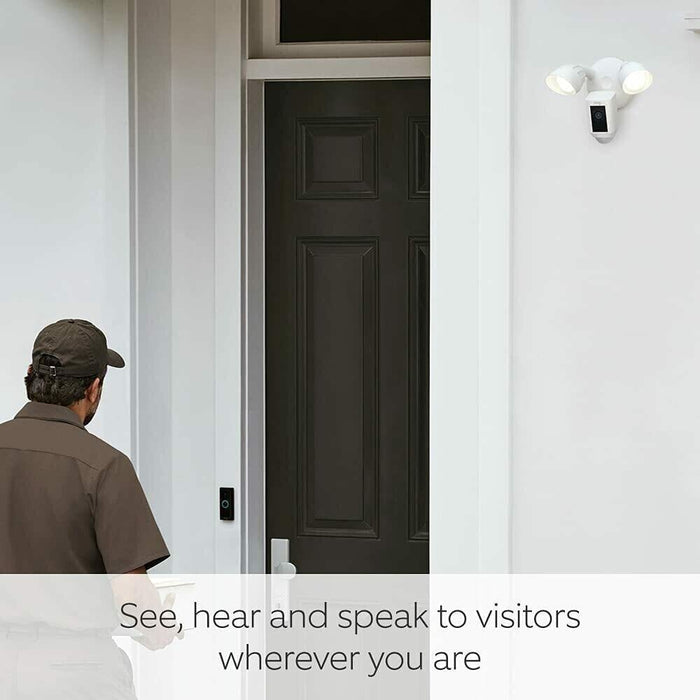 Ring Floodlight Cam (Weiss) Produktbild