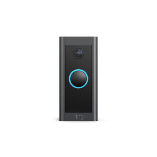 Ring Video Doorbell Wired (Schwarz) - Wetterfeste Video-Türklingel mit Festverdrahtung, 1080p-Kamera und Bewegungssensor Produktbild