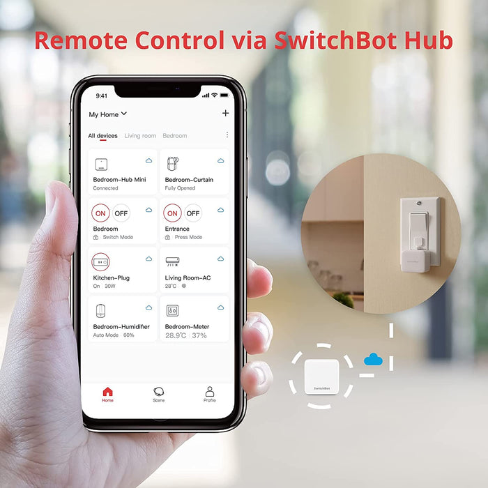 SwitchBot Bot (Schwarz) - automatischer Tastendrücker Produktbild